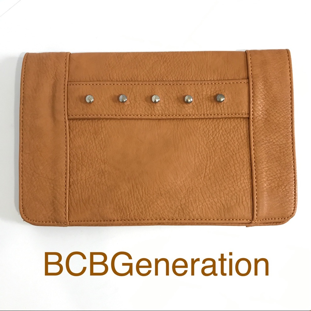 BCBGeneration Quinn Studded Clutch